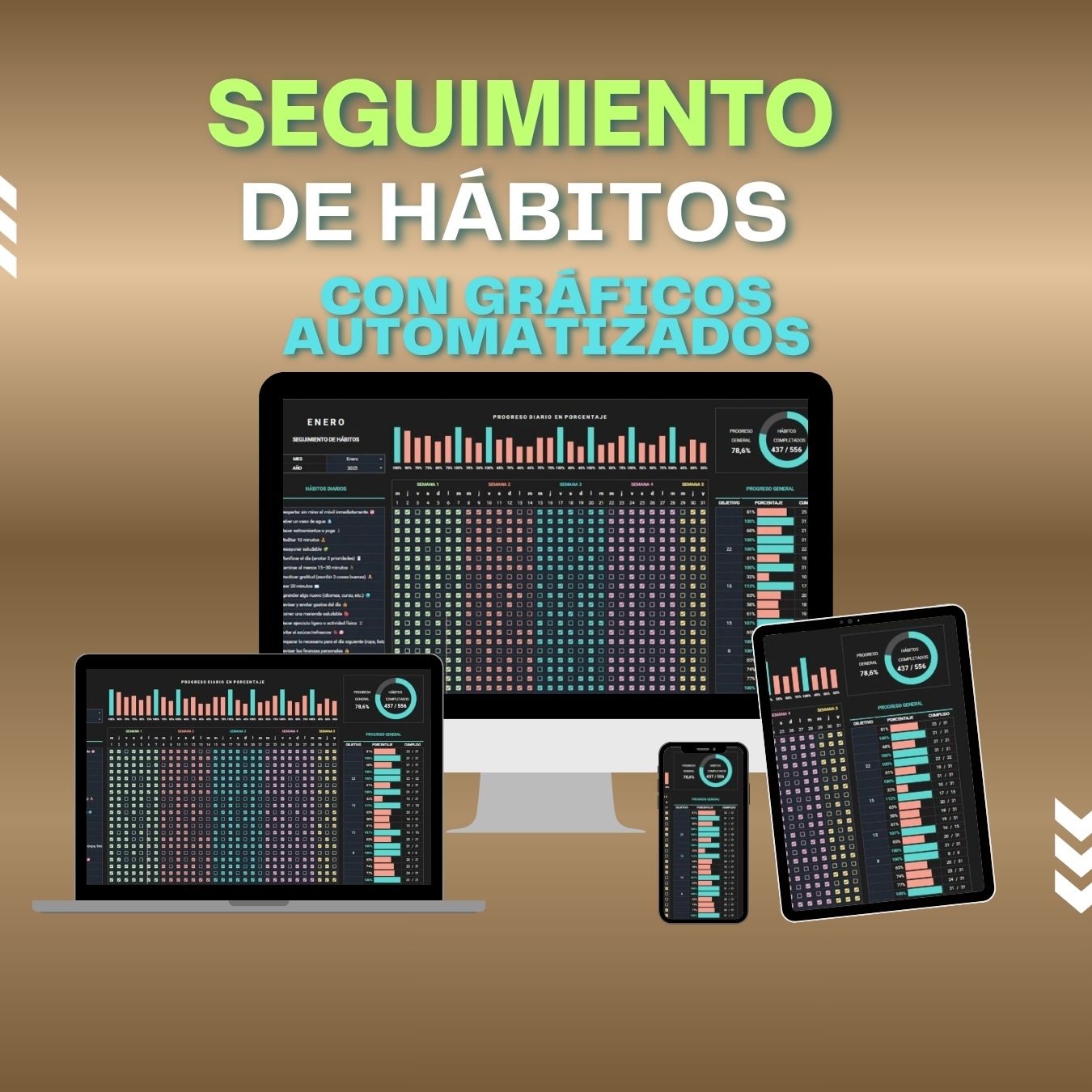 Seguimiento de HÁBITOS - ¡Cumple tu palabra!🫶🏼📣