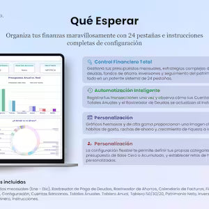 Presupuesto 50/30/20 - ¡Tus finanzas a otro nivel! 📈💰